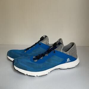 Salomon Sonic RA 2 Blue Running Shoes Men’s Size 10.5 Road Contagrip Lightweight